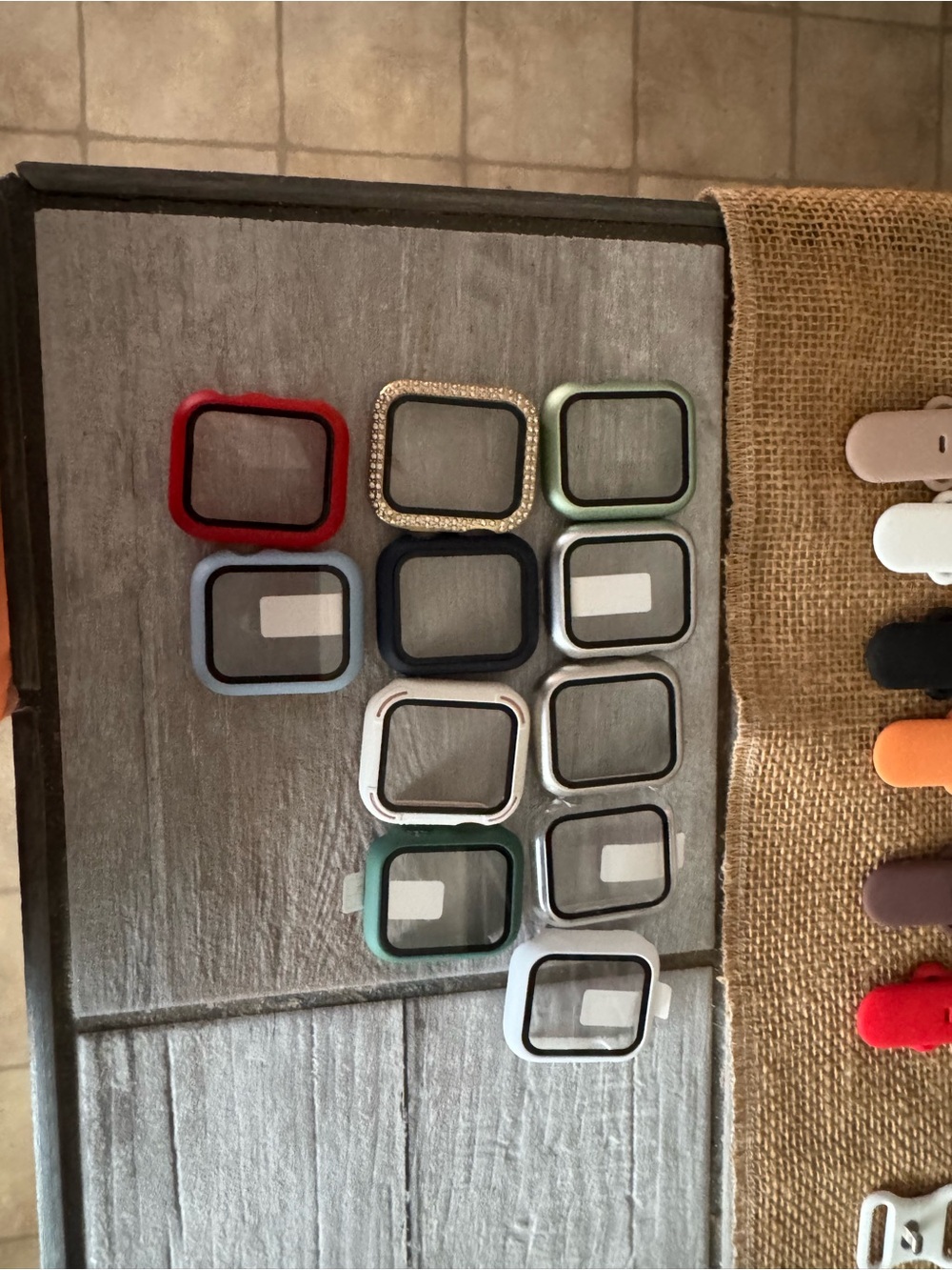 Protective Apple Watch Case Frames - Assorted Colors